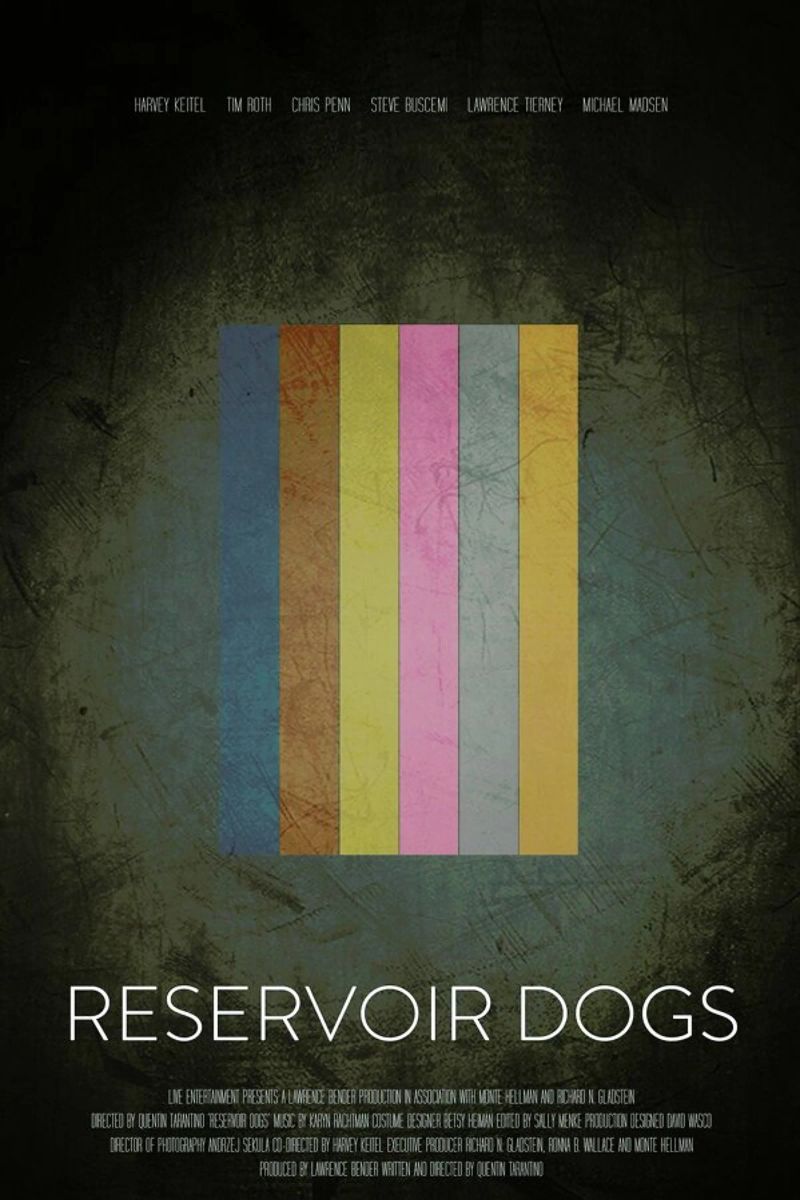 Reservoir Dogs poster de Calm The Ham