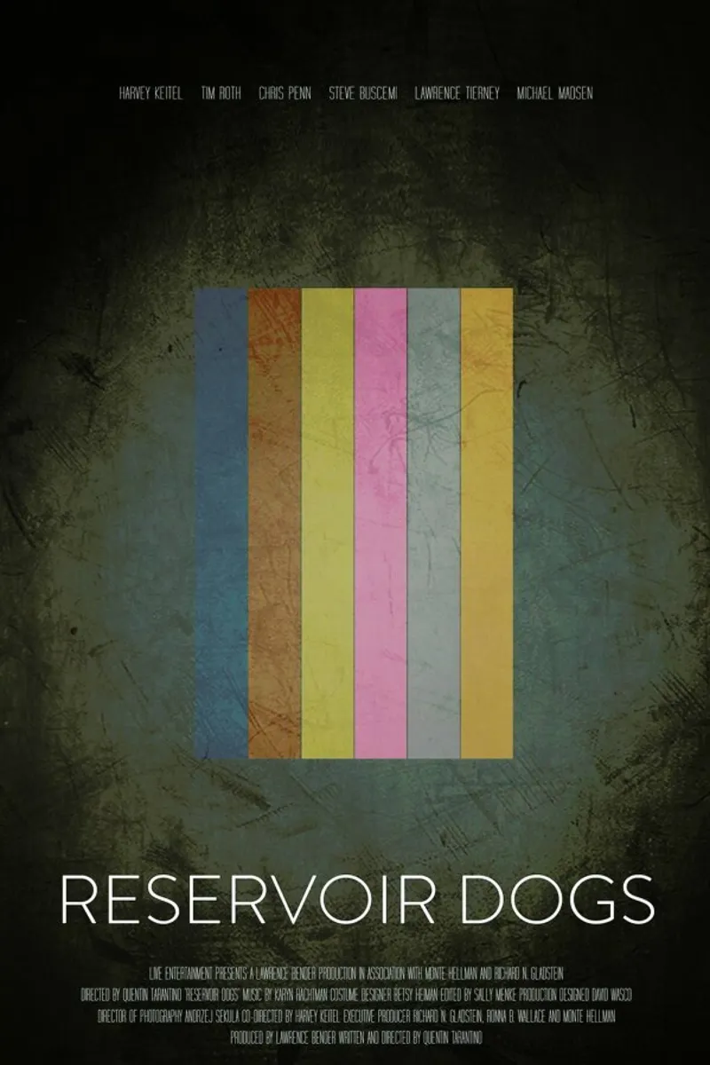 Reservoir Dogs poster da Calm The Ham