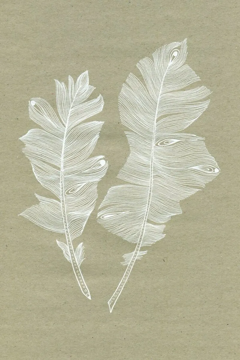 Feathers carta hahnemühle da youdesignme