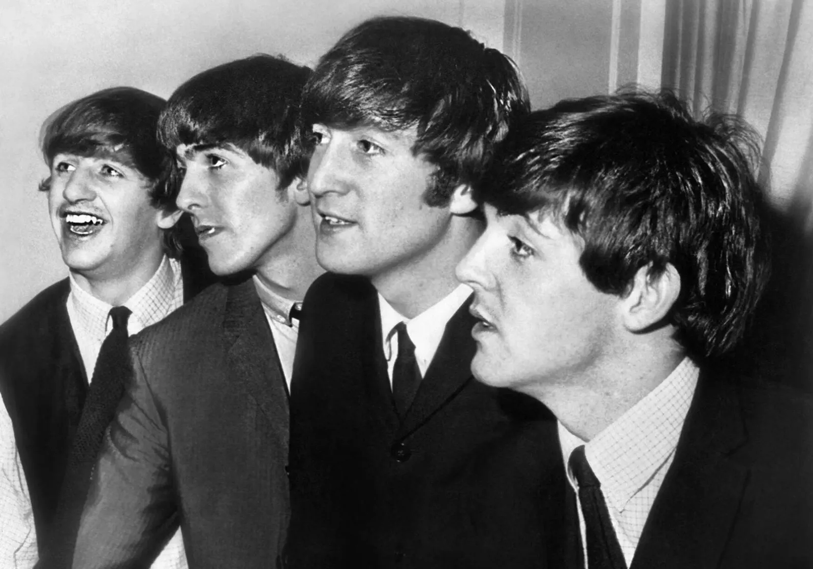 I Beatles poster con telaio in legno da James