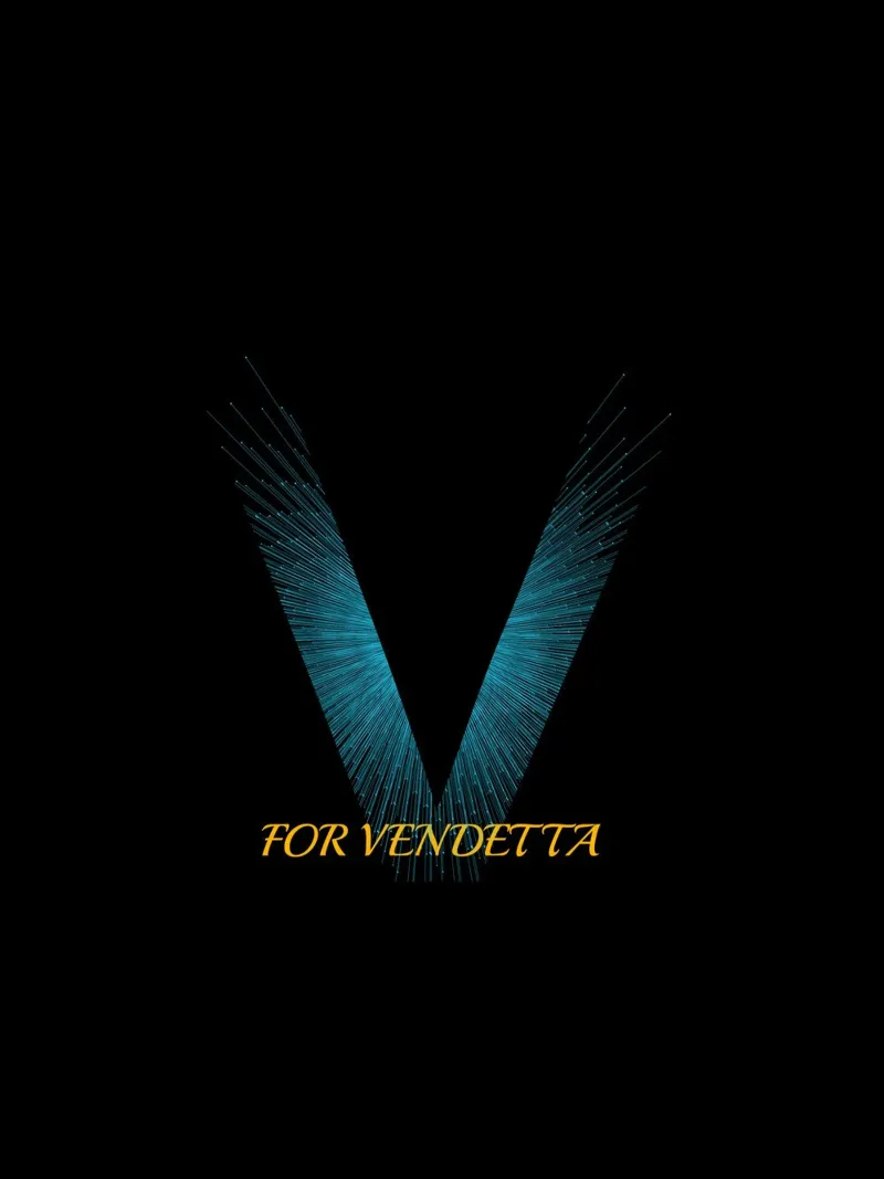 Design di V For Vendetta poster con telaio in plastica da Urban Life