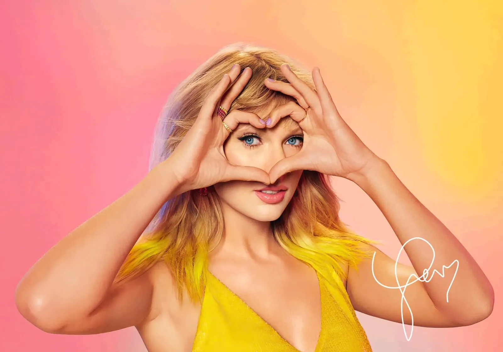 Amanti di Taylor Swift poster con telaio in plastica da discraft