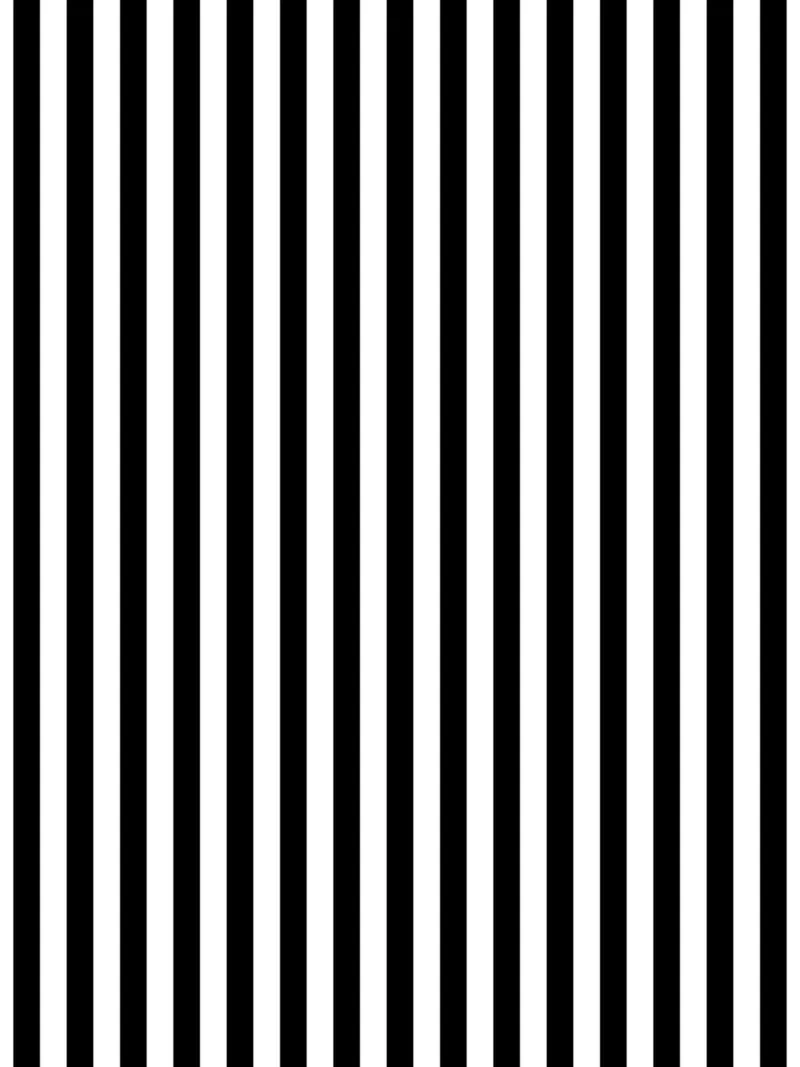 Minimalist Basic Classic Bold Stripes | White and Black canvas by Beauty in Simplicity