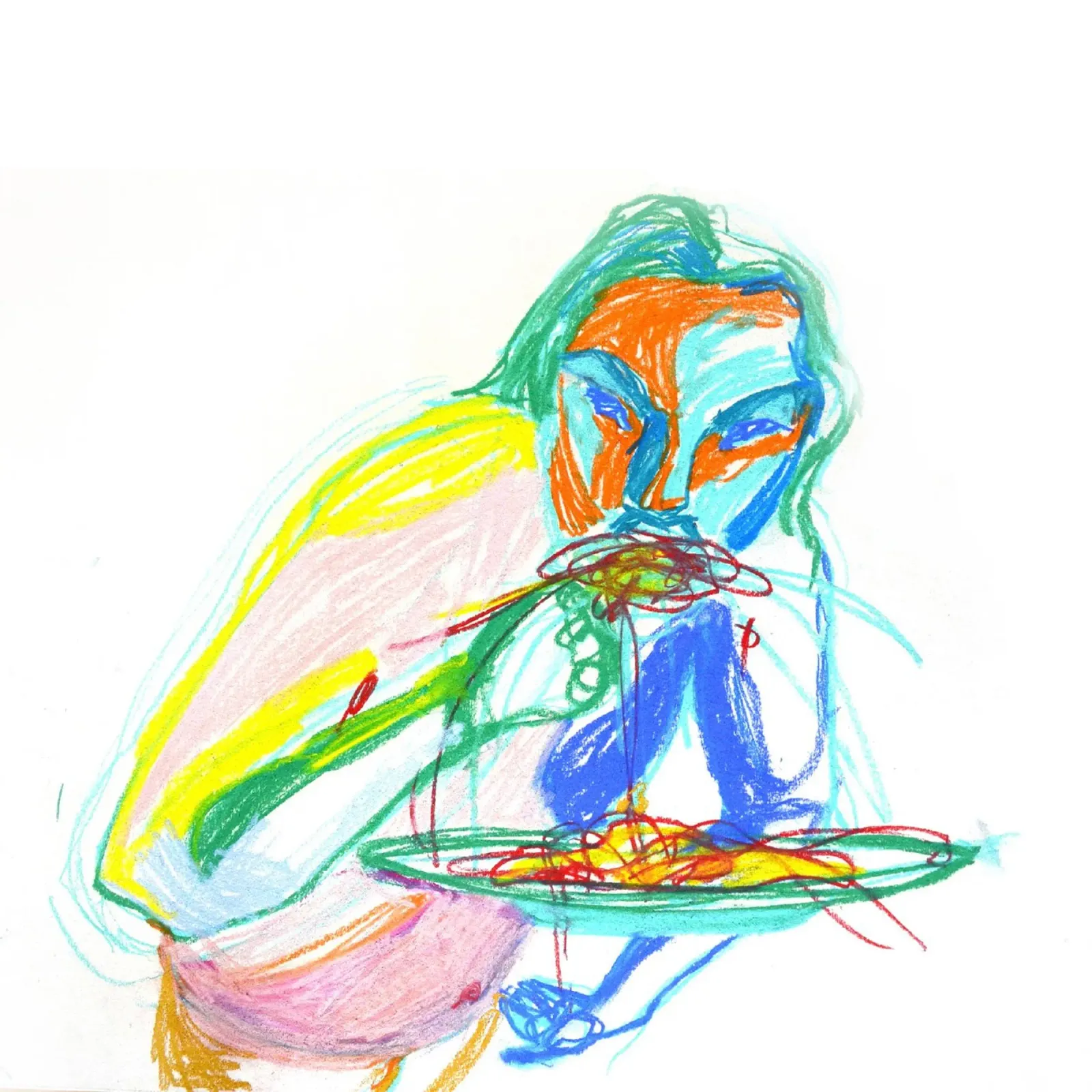 Spaghetti poster con telaio in legno da Silvaya