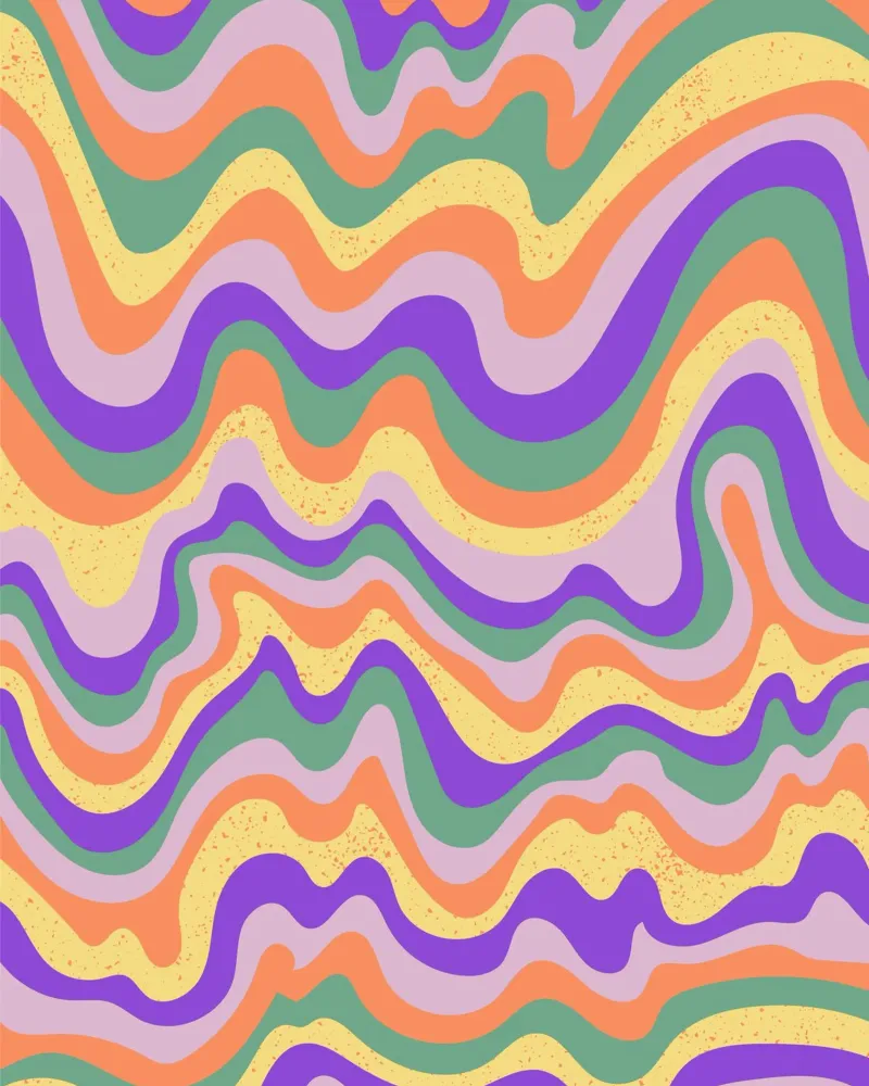 Colori di fusione poster con telaio in plastica da Little Dean