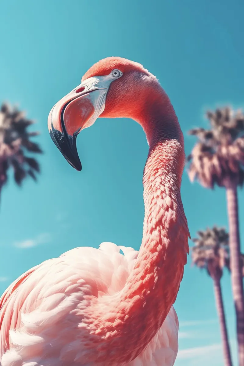 Flamingo pellicola backlit da treechild