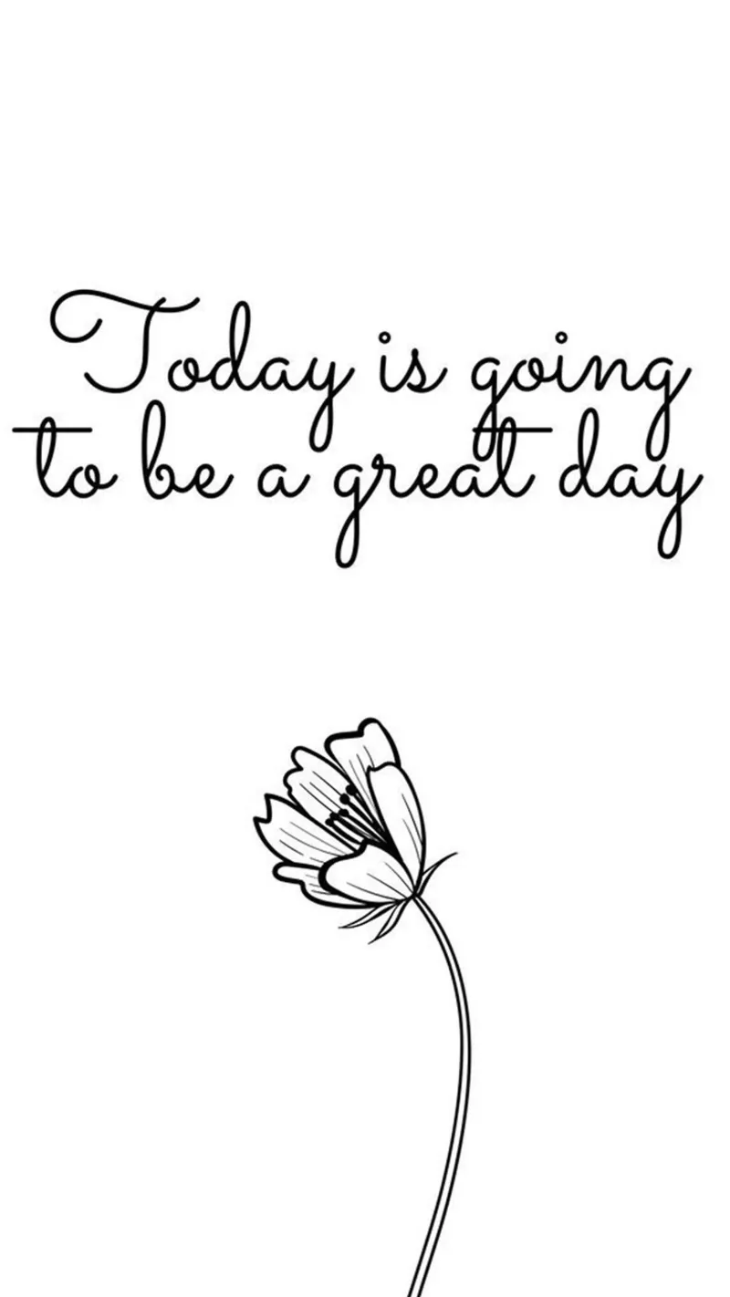today is going to be a great day canvas with Floater frame by art quots shop