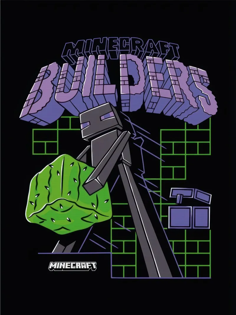 minecraft teambouwers poster van mix mate