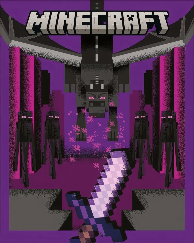 minecraft ender draak duel canvas met Baklijst van mix mate