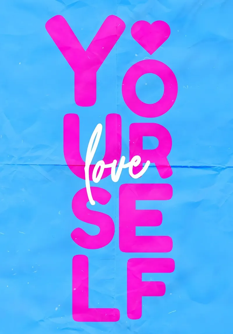 YOURSELF poster da Type & Tape