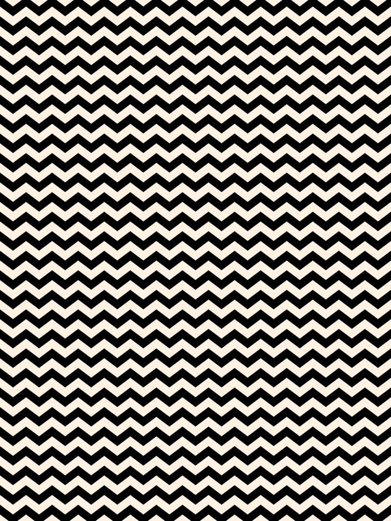 Minimal Chic Basic Chevron Pattern | Nero e Avorio pellicola backlit da Beauty in Simplicity