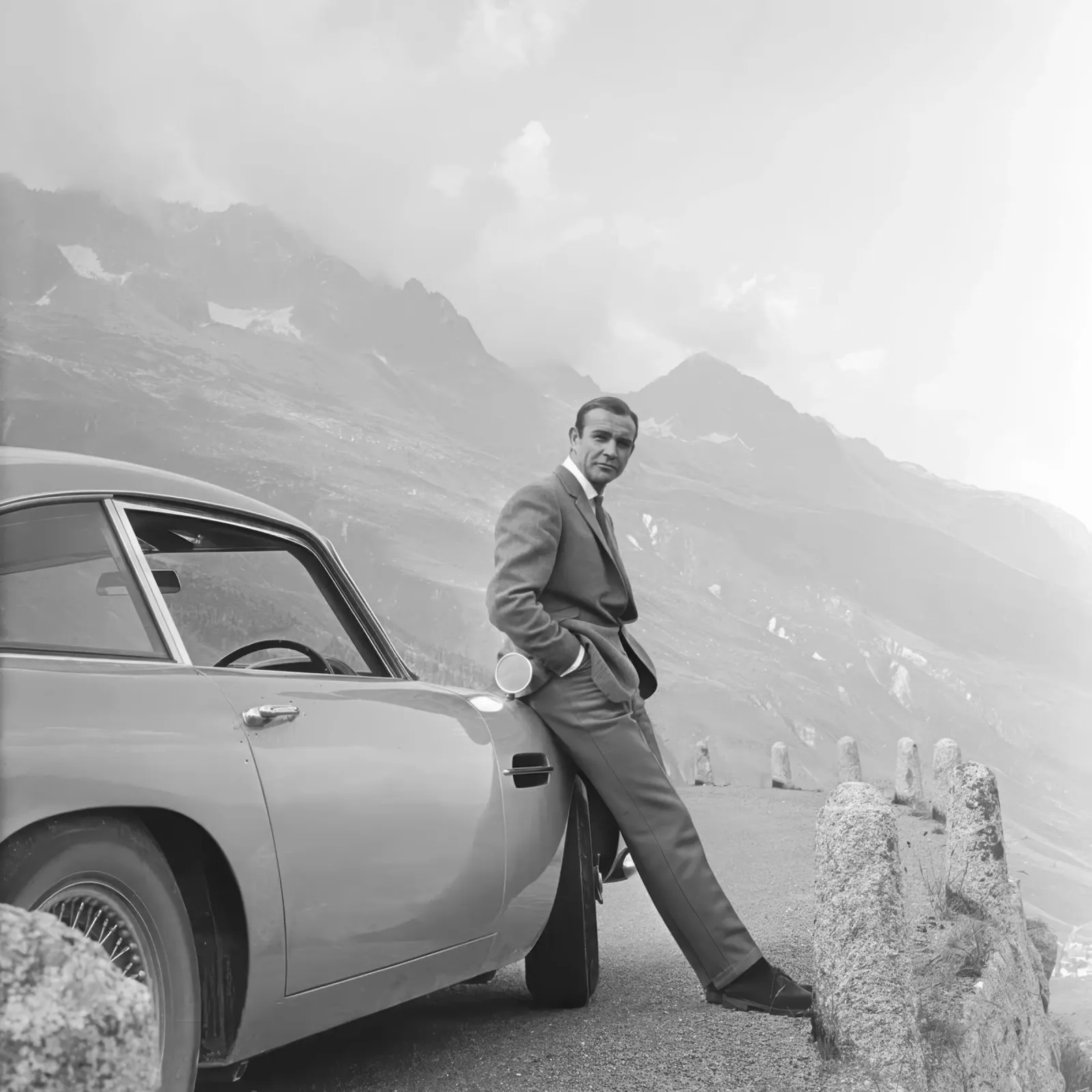 the epitome of the british gentleman canvas with Floater frame by vintgeseyn