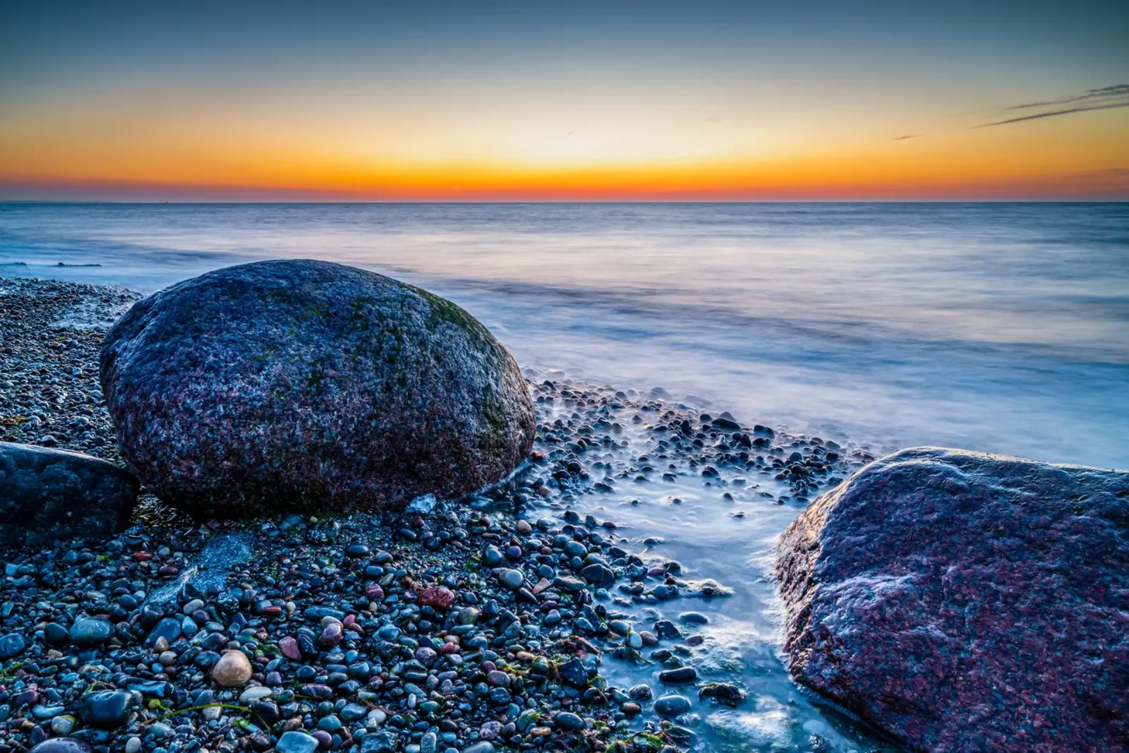 Massi sul Mar Baltico pellicola backlit da Marcus Beckert | Fotografie