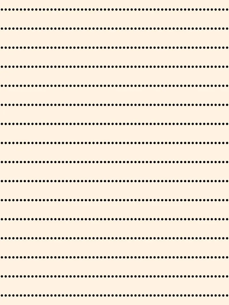 Minimal Scandi Basic Strisce a pois | Nero su beige poster da Beauty in Simplicity