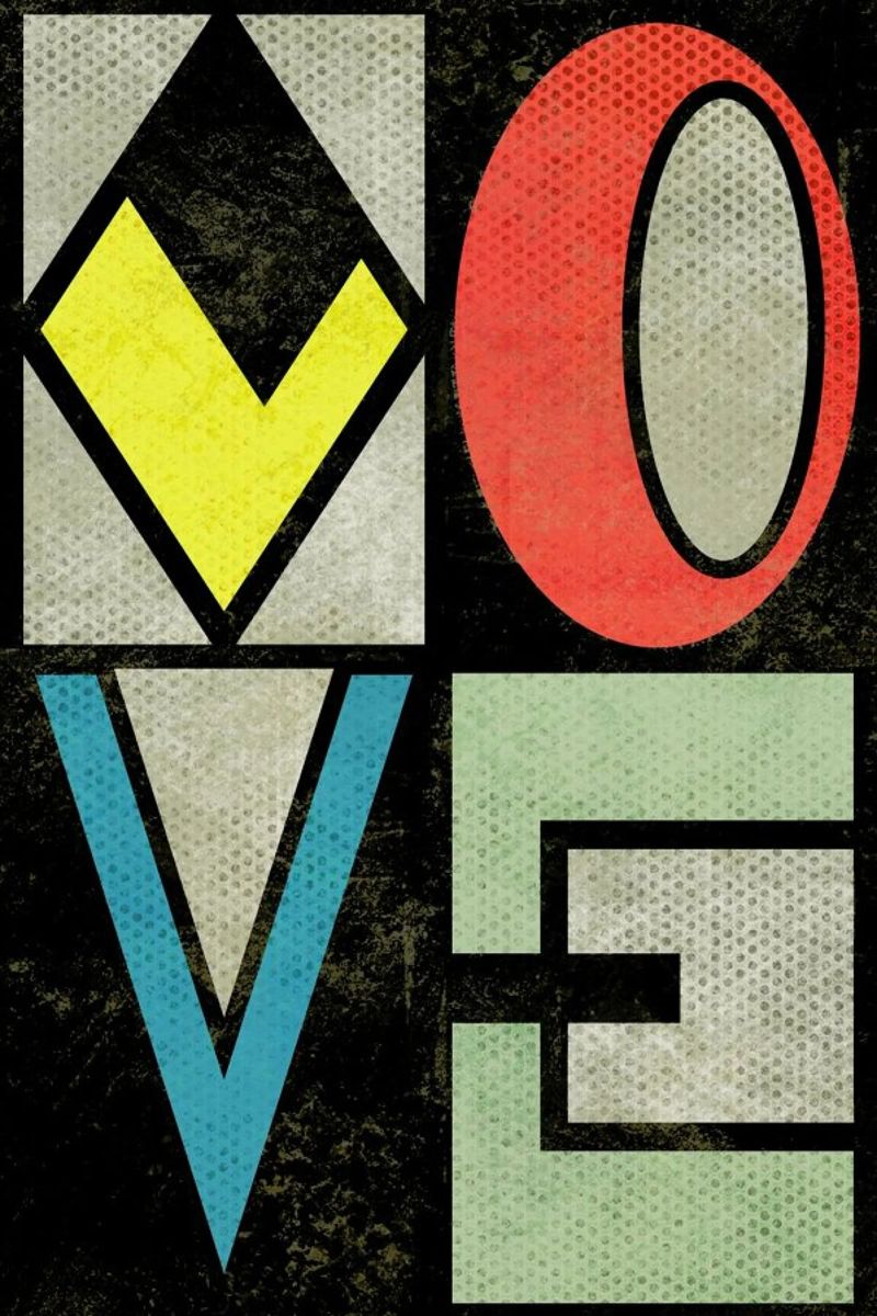 LOVE II poster by Metron