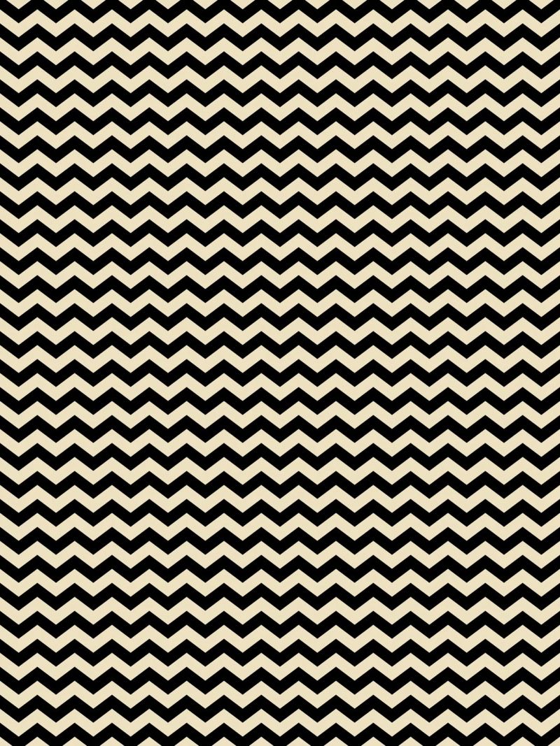 Minimal Chic Basic Chevron Pattern | Nero e Beige pellicola backlit da Beauty in Simplicity