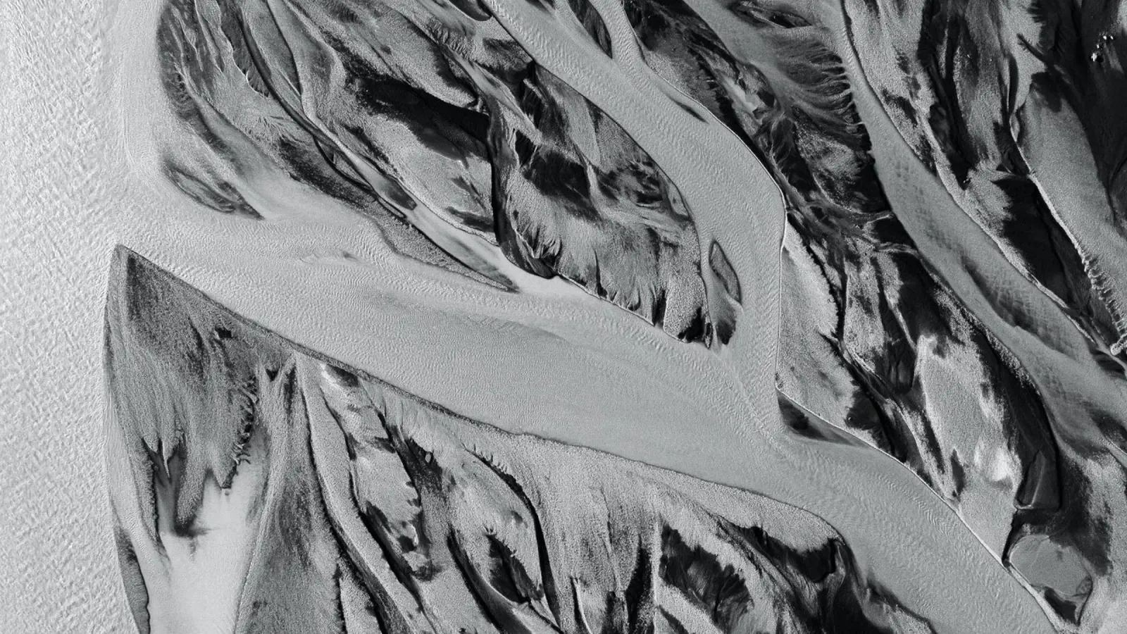 Abstract River carta hahnemühle da Fjöllart