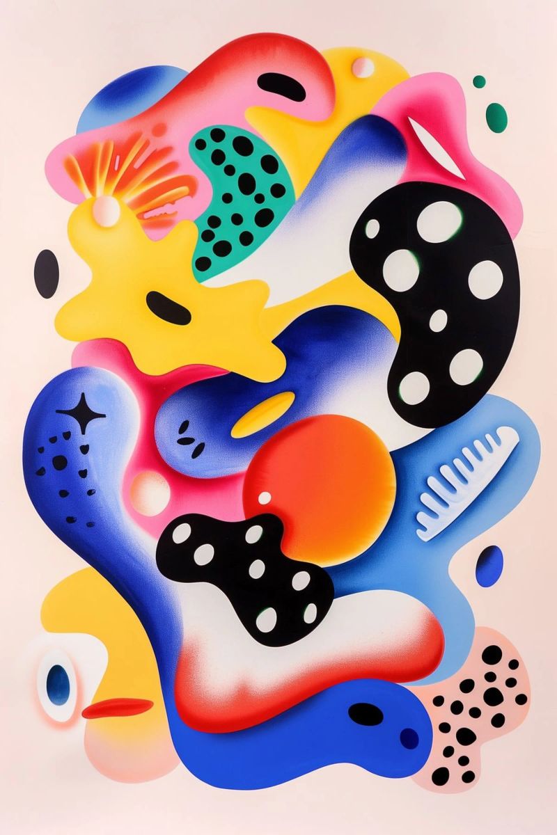 Cosmic mesh poster de LeDieg