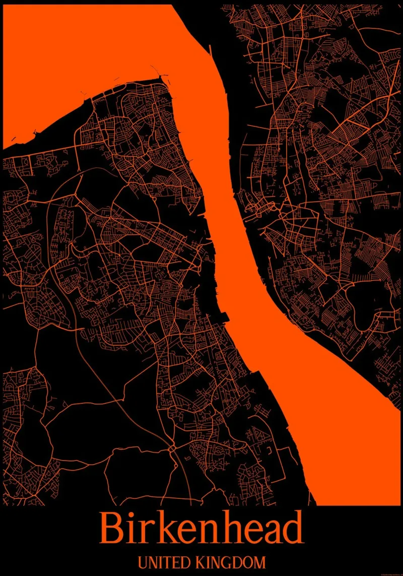 Birkenhead poster da MiMap