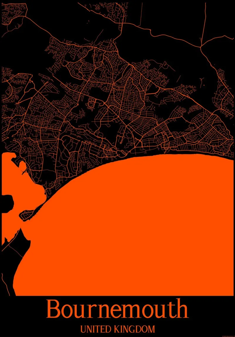 Bournemouth poster da MiMap