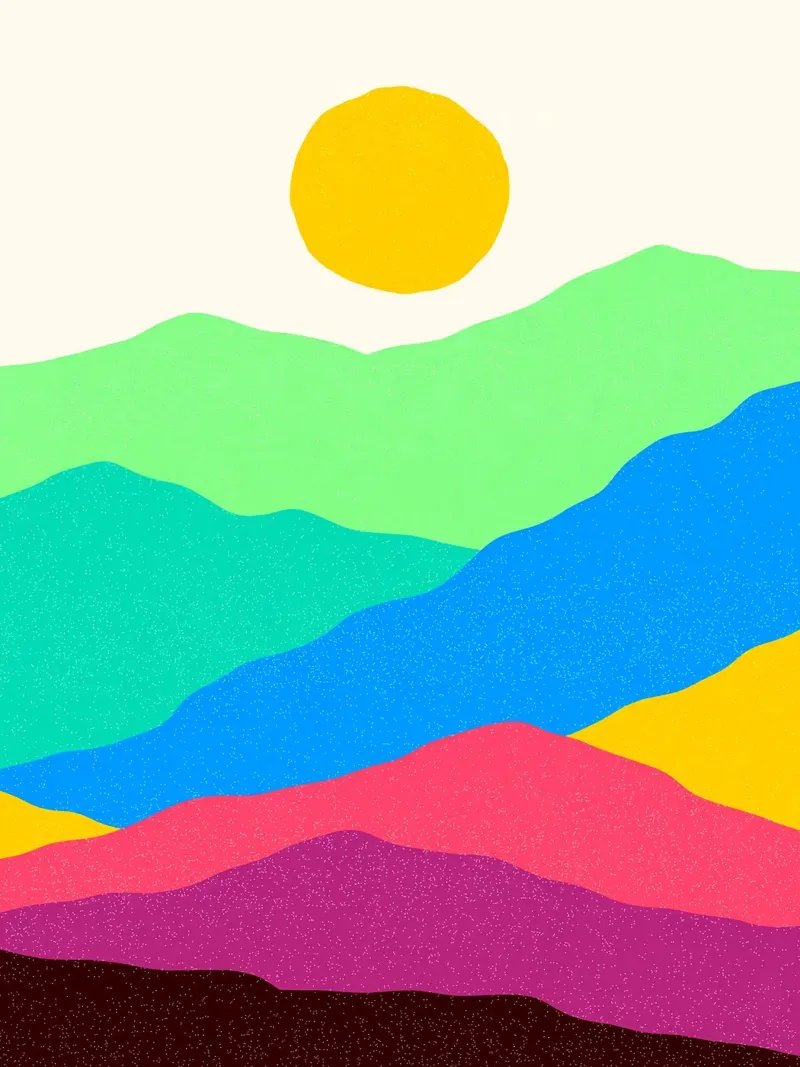 Le colline poster da Maria Lang