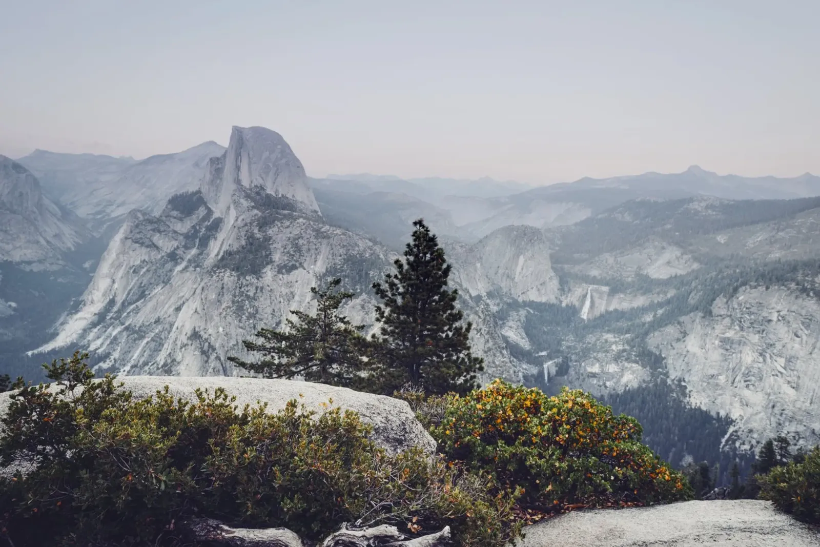 Half Dome View hahnemühle by thetraveller