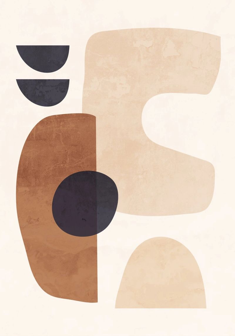 Forme astratte minimali 34 carta hahnemühle da ThingDesign