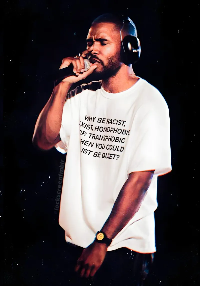 Frank Ocean poster da Low poly art