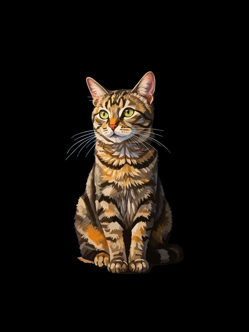 Cat poster da Dumery Art