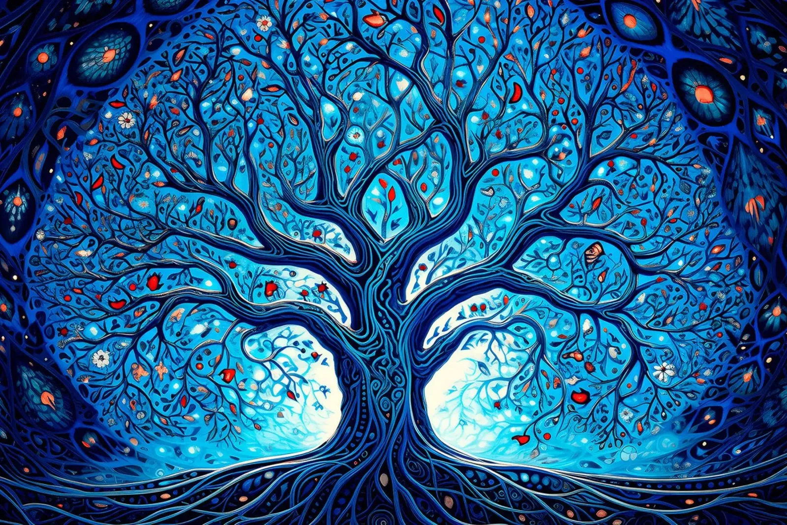 Baum des Lebens II Poster von John Boss