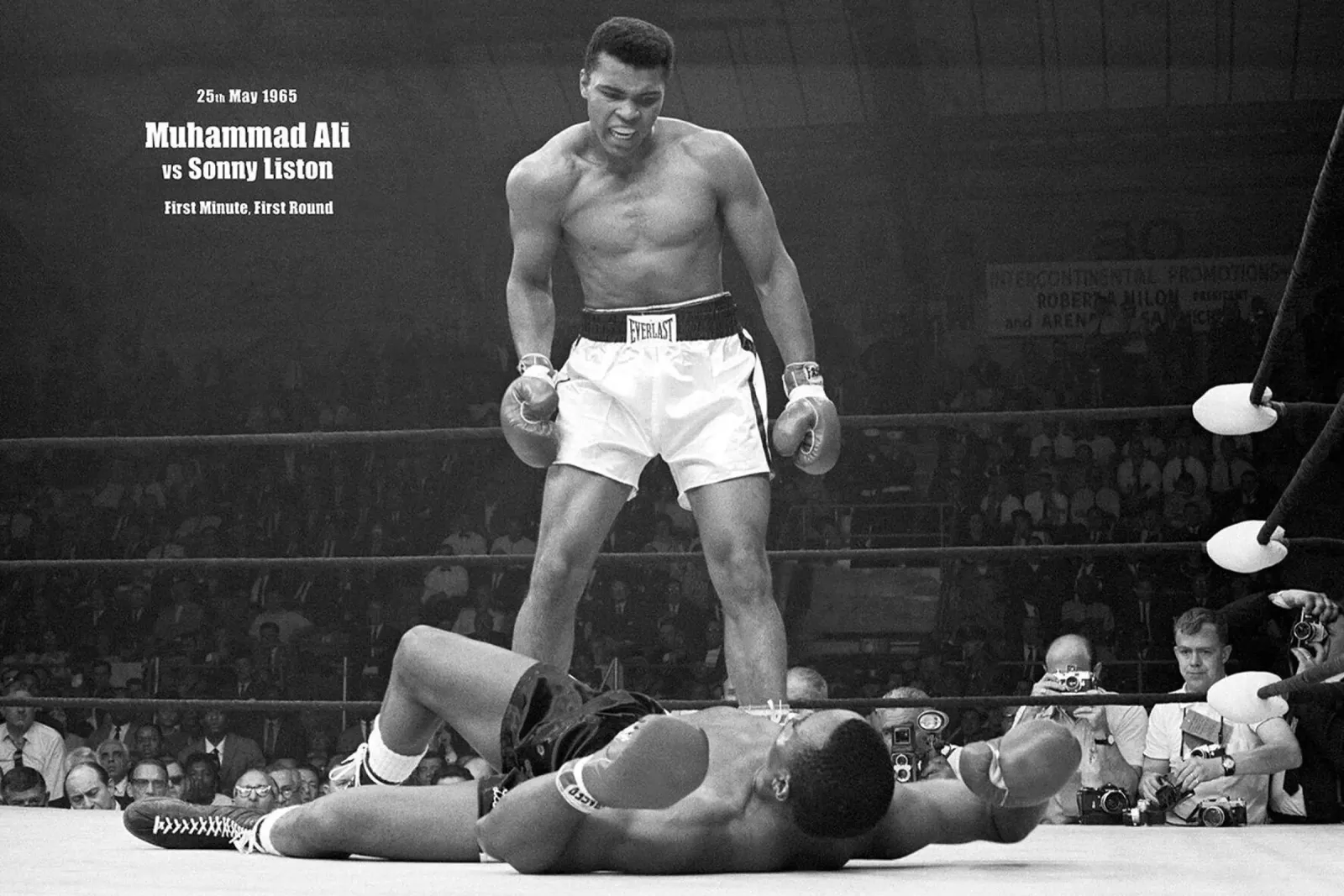 La leggenda della boxe, Mohammed Ali tela con Cornice a cassetta da Brant Varner