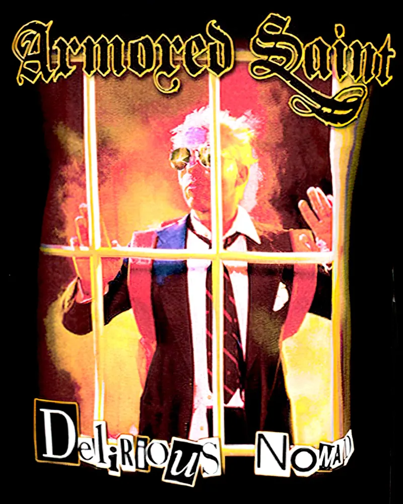 Gepantserde heilige Delirious Nomad canvas met Baklijst van andrea boceli