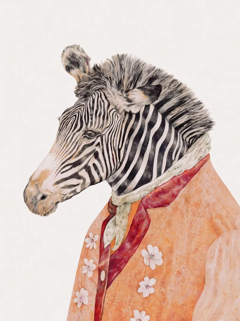 Il tipo della zebra alluminio dibond da Animal Crew