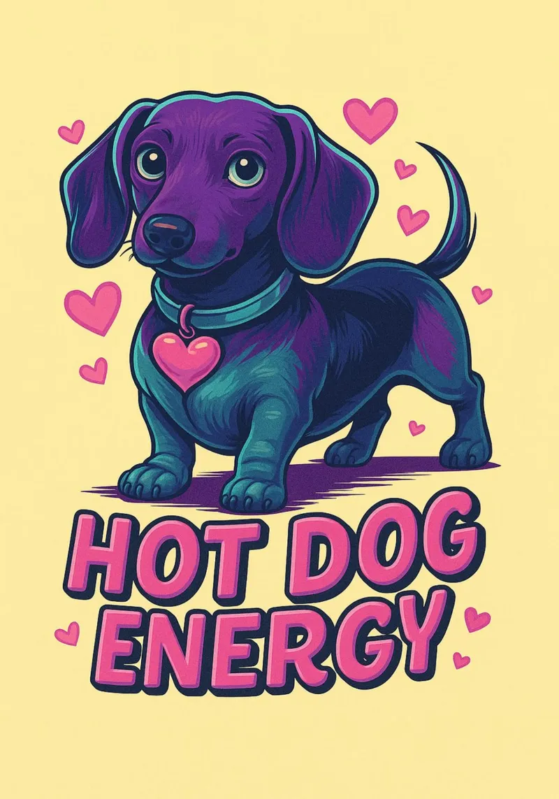 energia per hot dog poster da bojoonxs