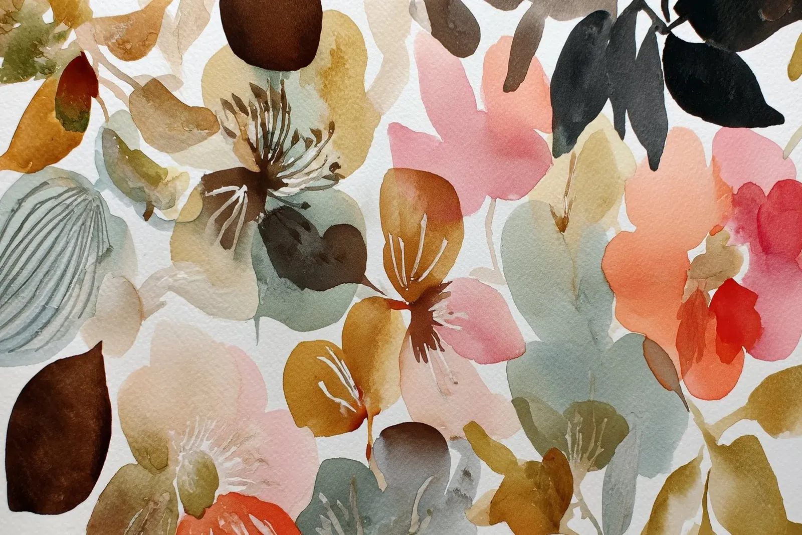 Pillow Pattern No 15 poster con telaio in alluminio da treechild