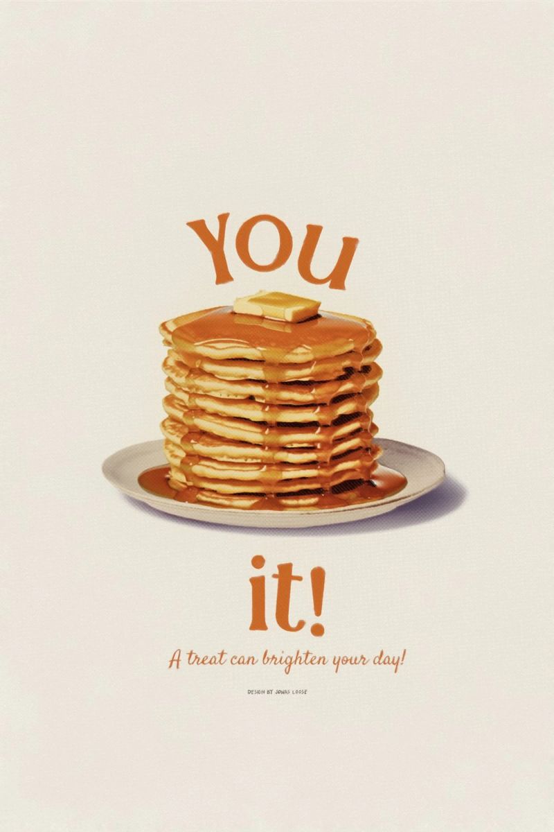You Pancake it poster de Jonas Loose