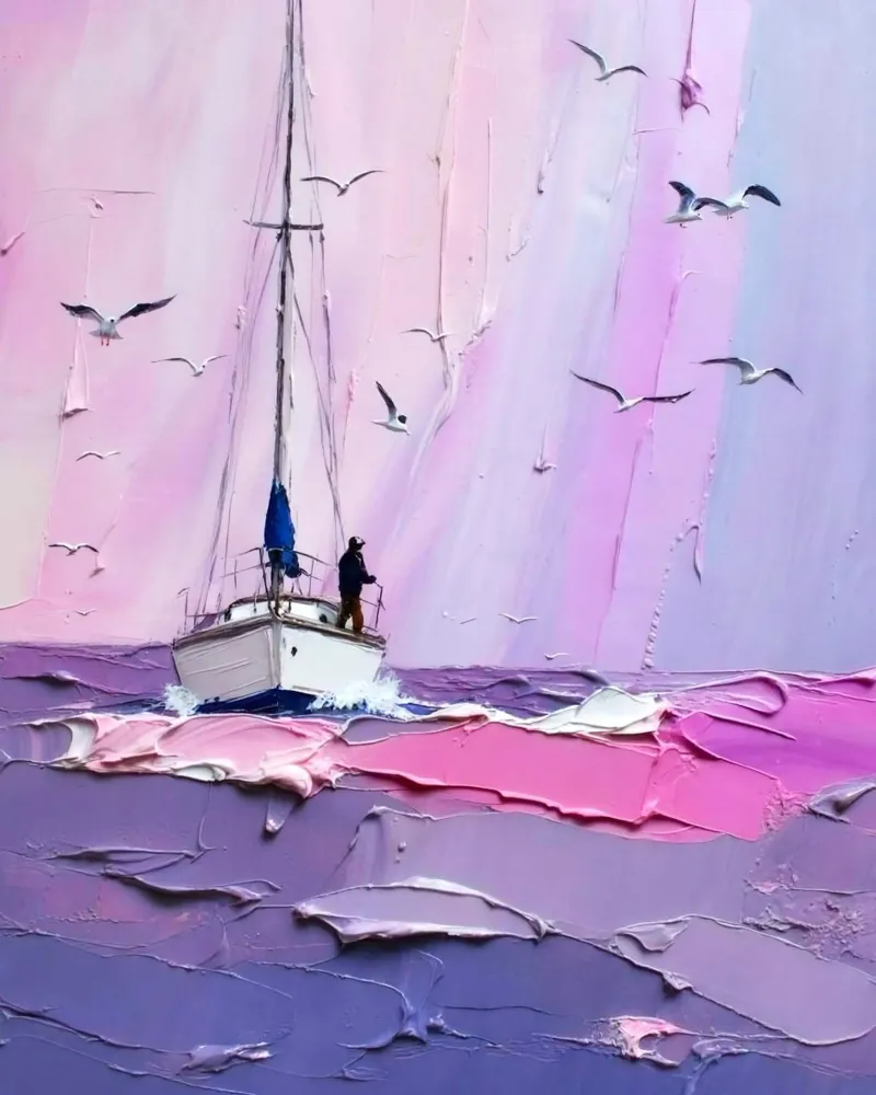 boat and storm poster da Good days