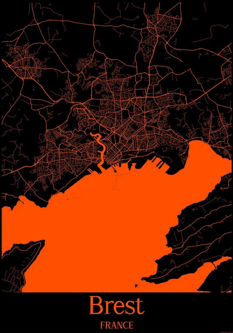 Brest poster da MiMap