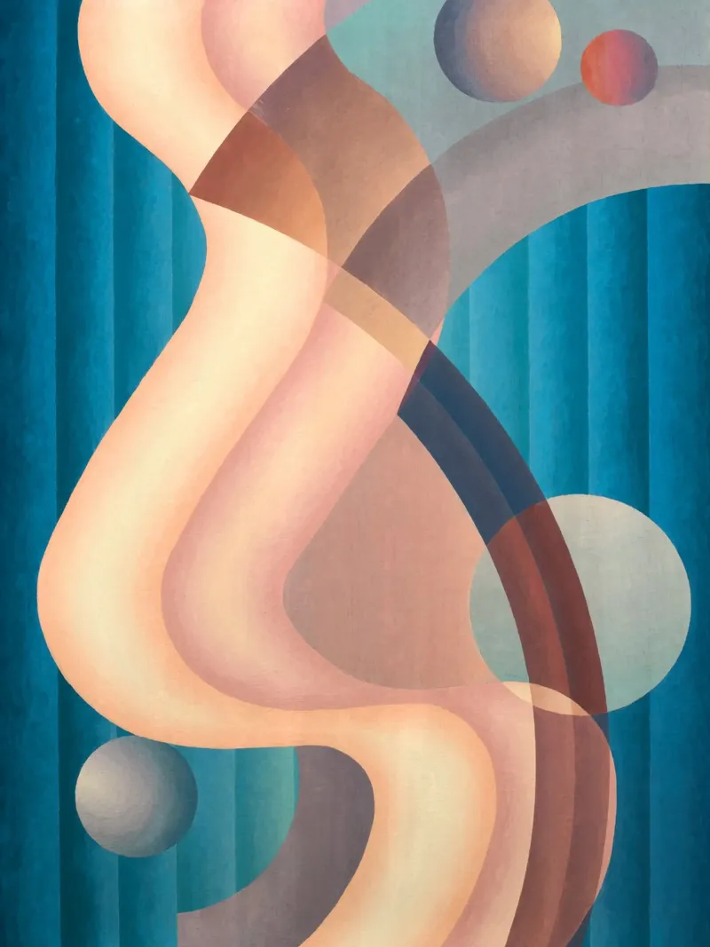 Composition no. 6 poster da vintageshop