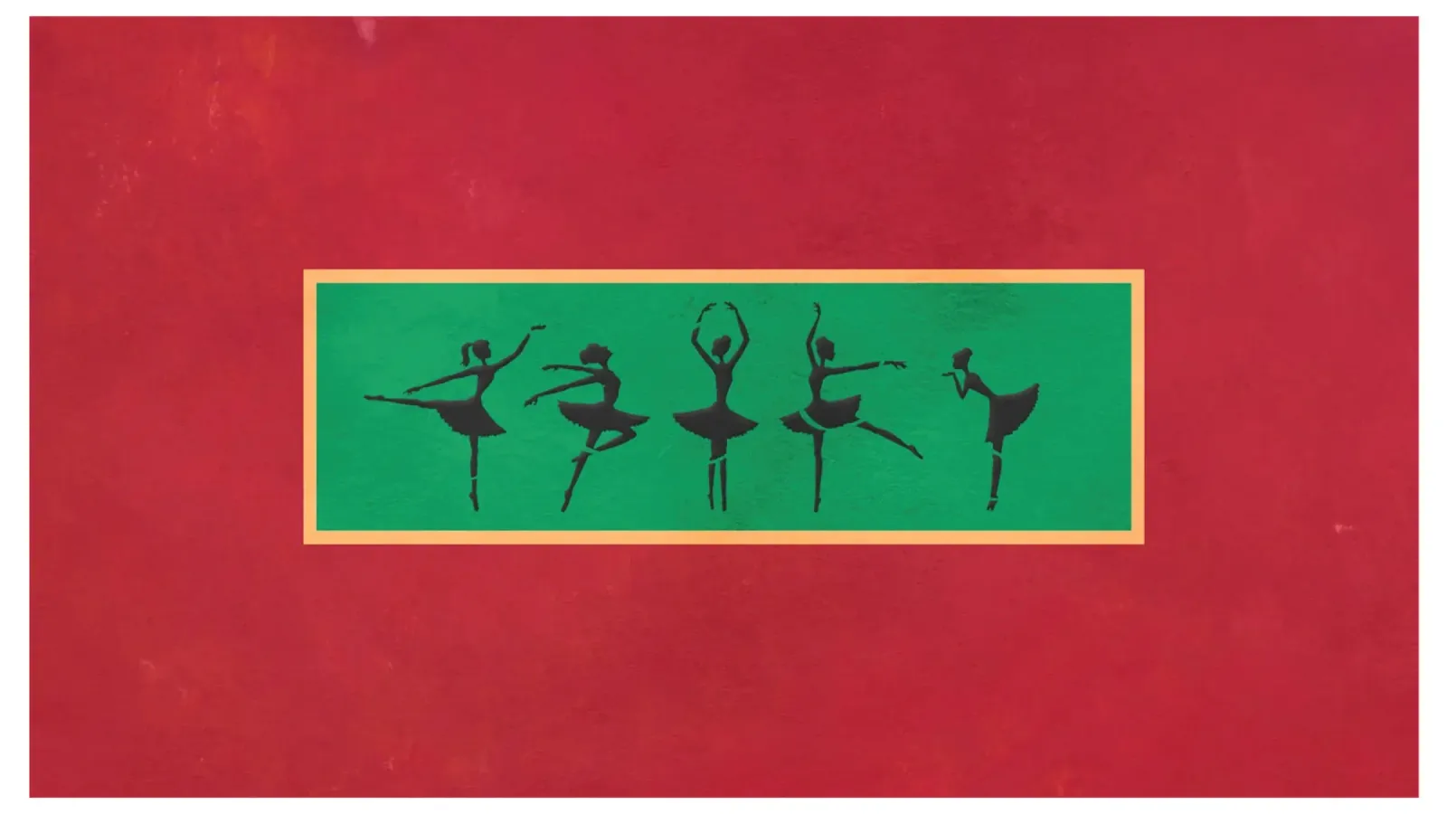 ballerina poster con telaio in plastica da martina