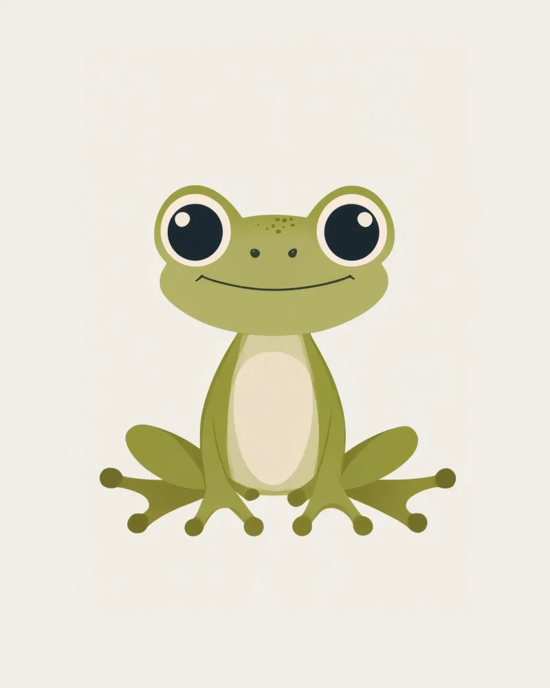 Rana stravagante poster da Happy Littles