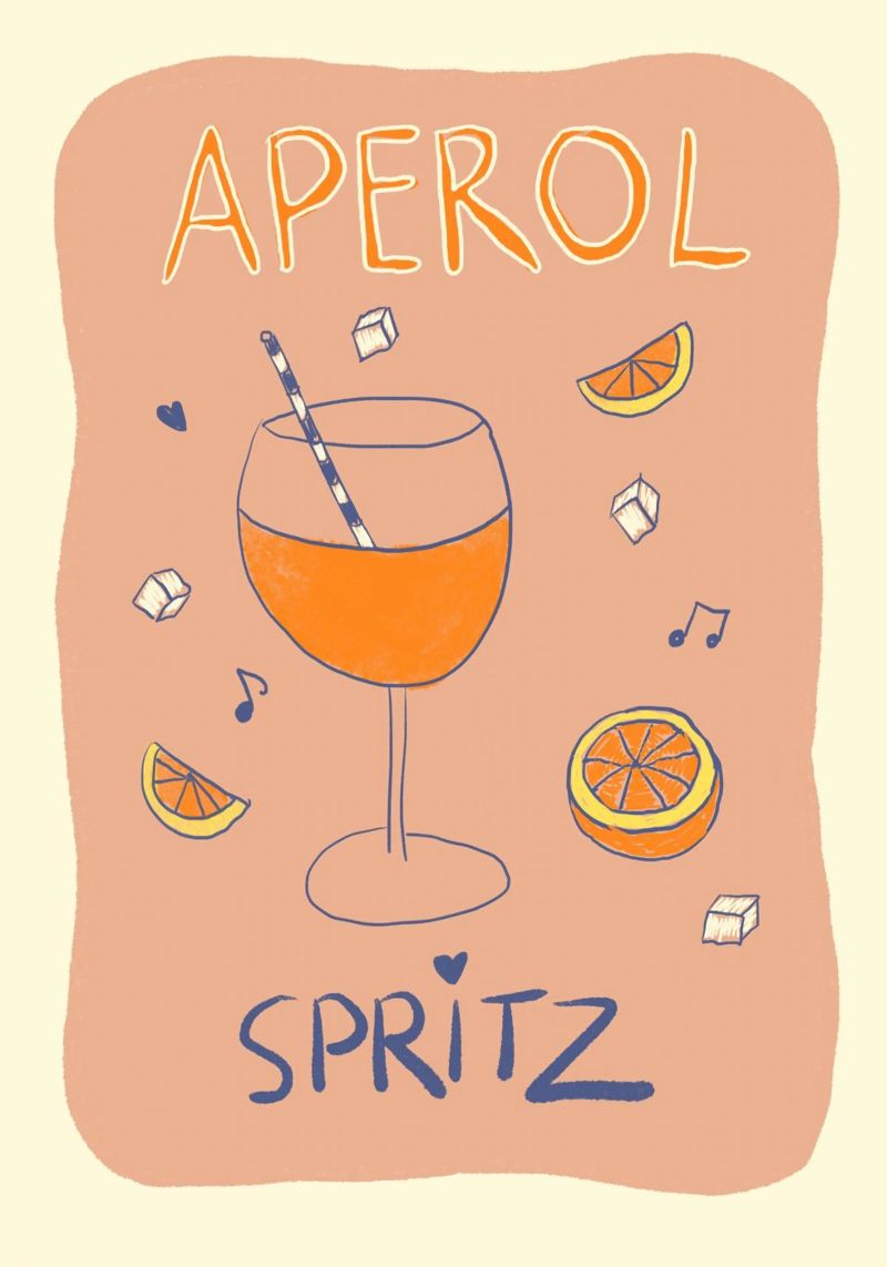 Aperol Spritz Poster von Studio Dolci