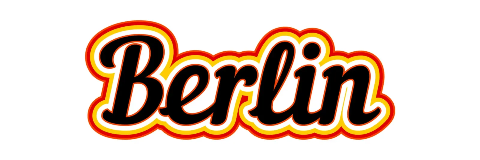 Label Berlijn canvas met Baklijst van Mariel Toigo