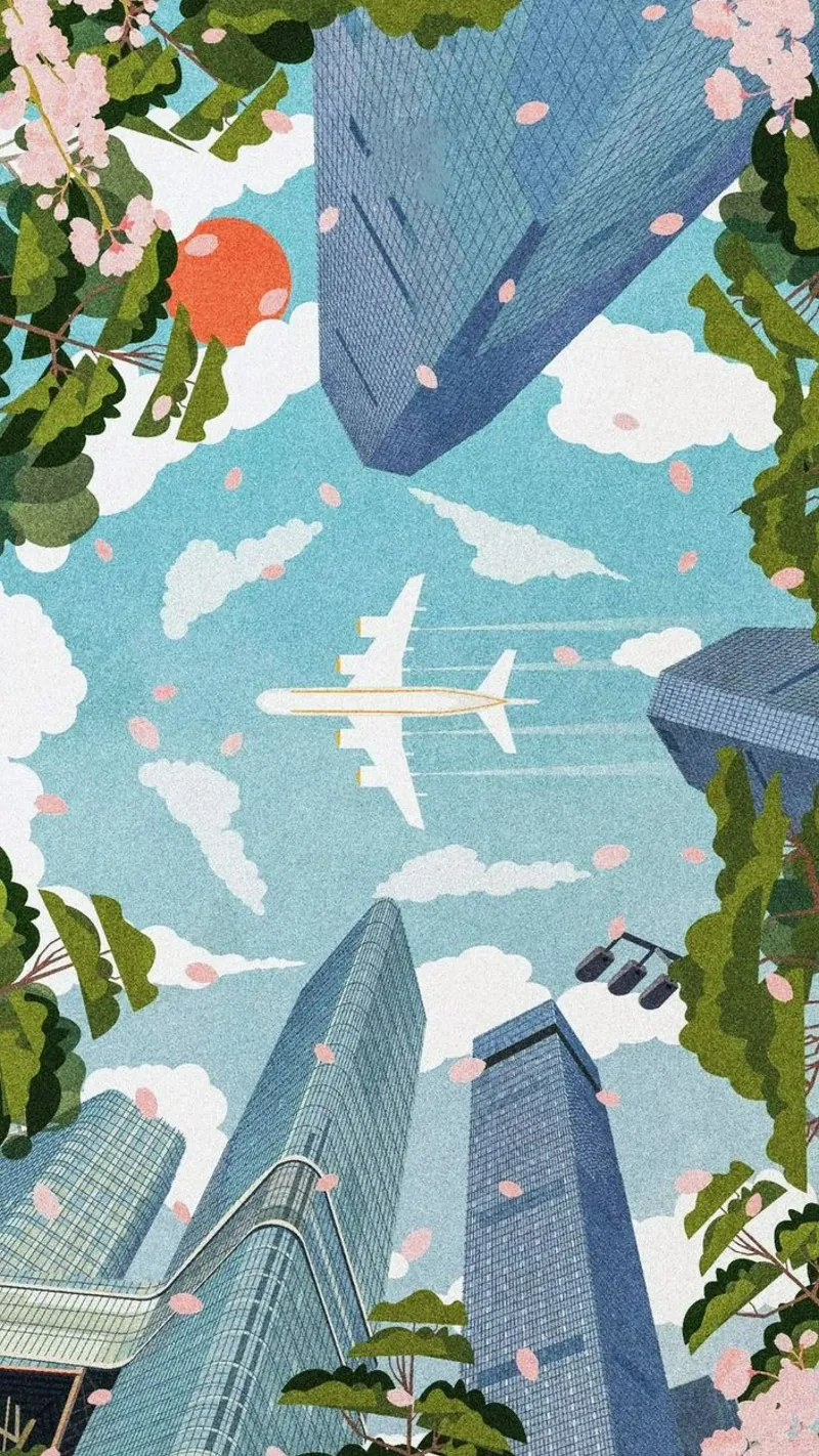 city and plane poster da carsa