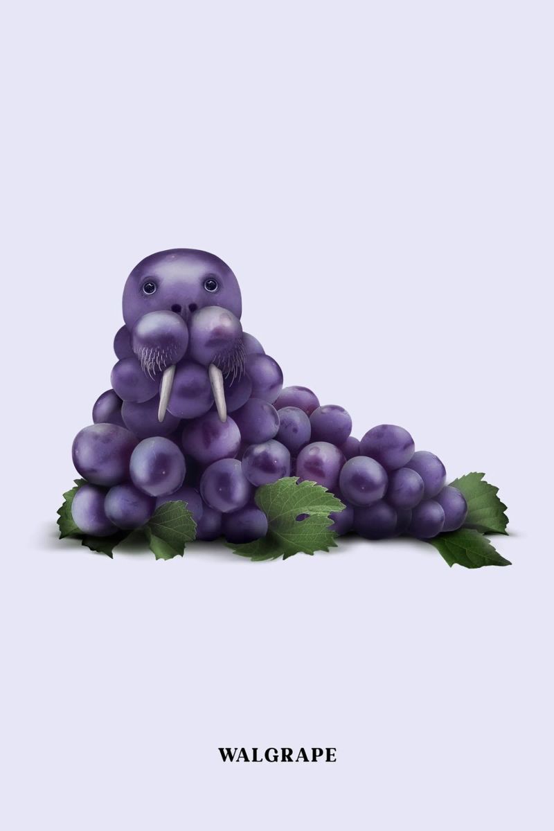 Walgrape poster de Jonas Loose