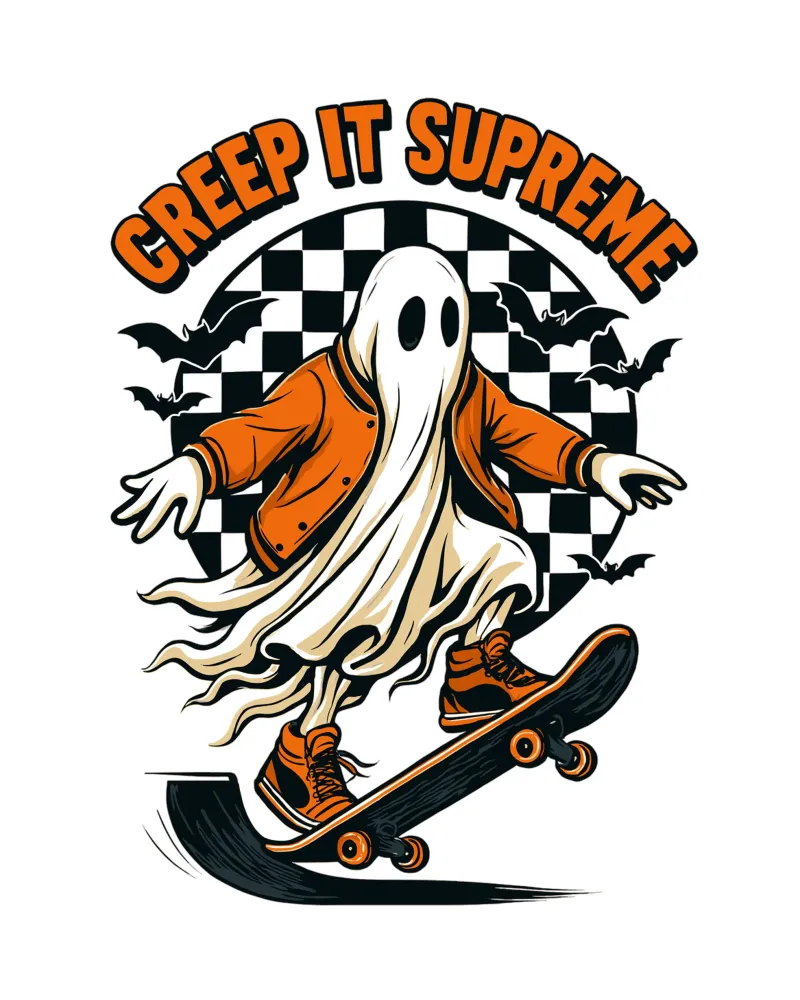 Fantasma supremo Creep It poster da LM2KONE