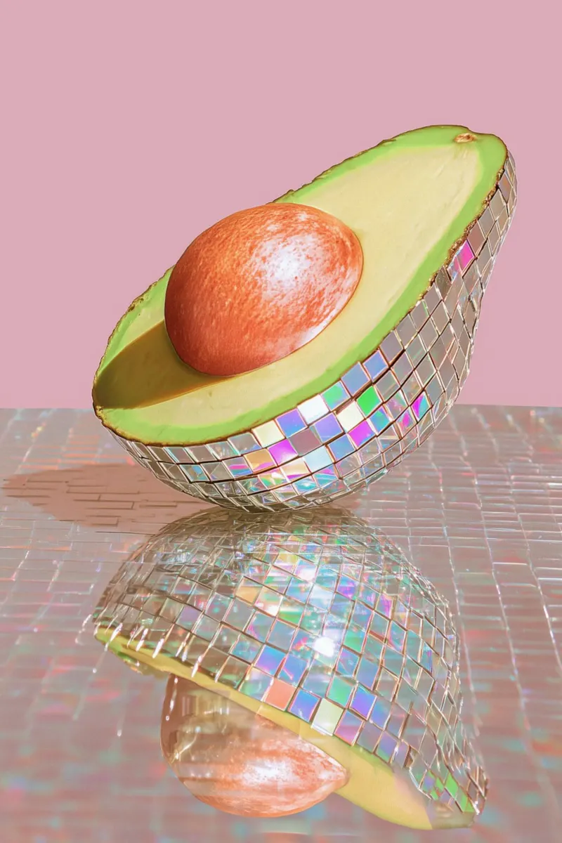 Avocado light show poster da Carinaprint