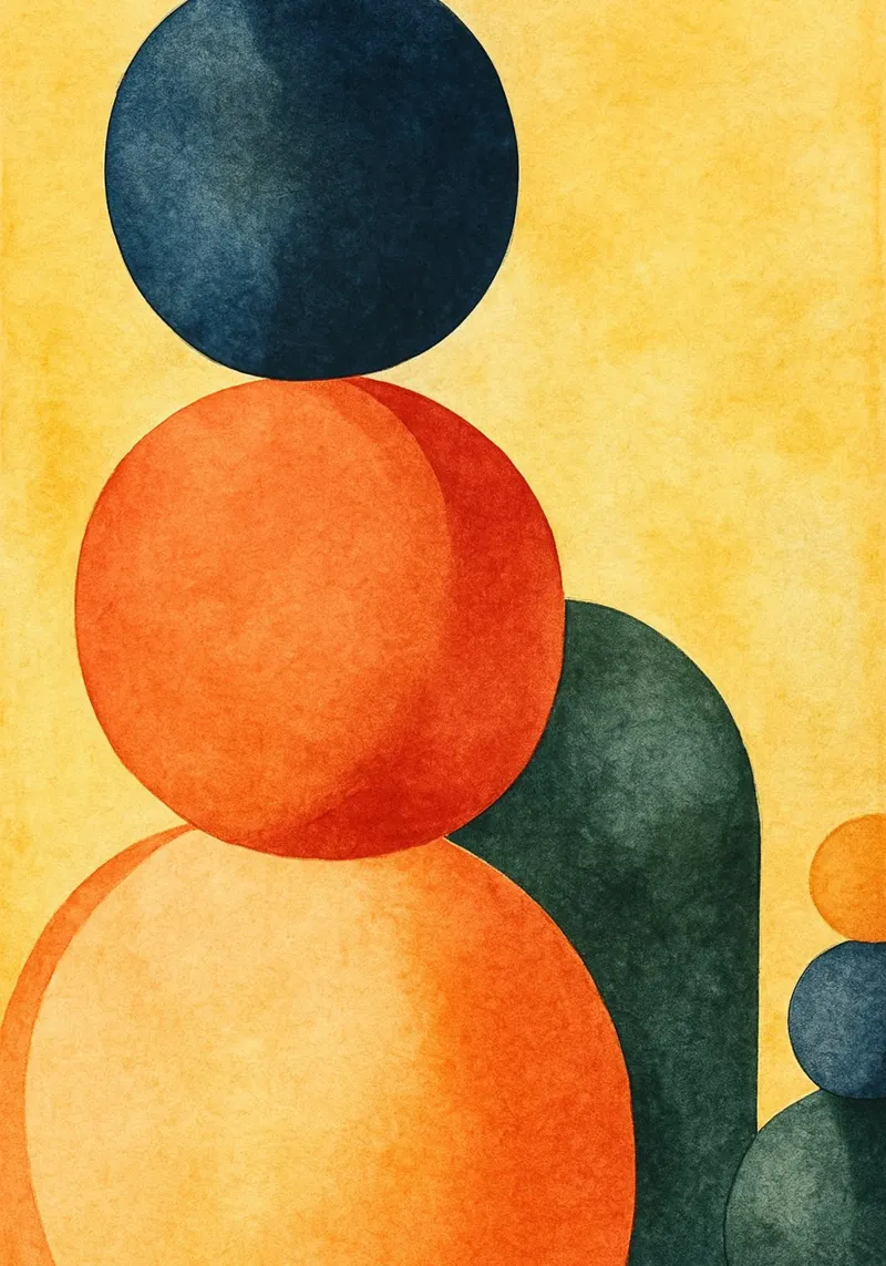 pittura corallina colorata poster con telaio in alluminio da mompunks