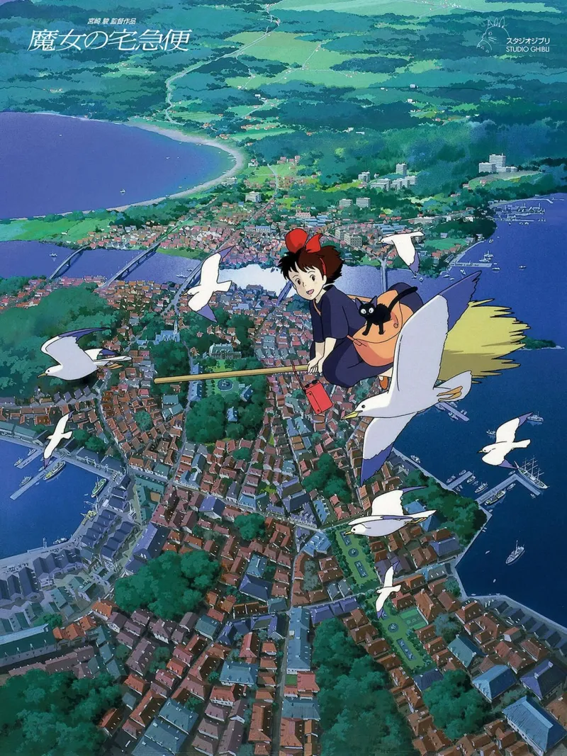 Il servizio di consegna di Kiki ll poster da Junior Harrington