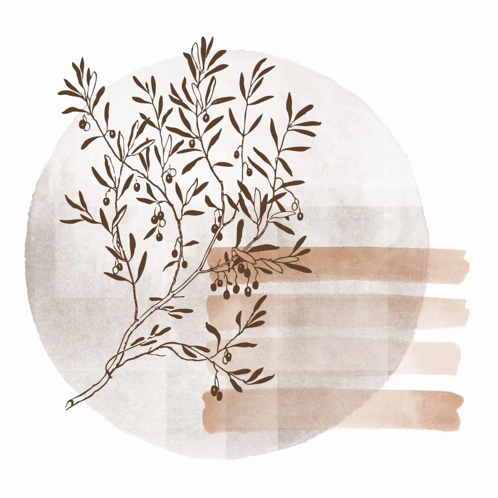 tree in the shadow poster con marco de madera de pastel color shape